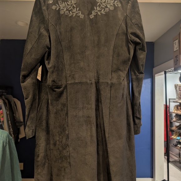 NWT Embroidered Suede Scully Jacket - Picture 5 of 7